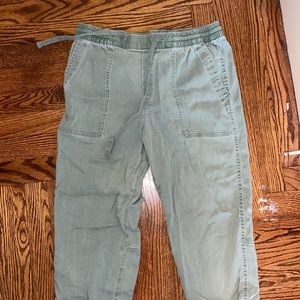 Army green GAP joggers